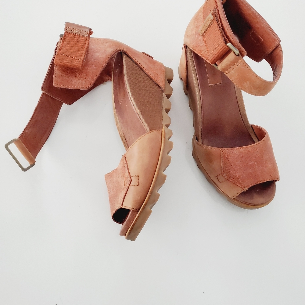 Sorel JOANIE II Slingback Wedge Sandals Size 7.5 - Picture 12 of 14